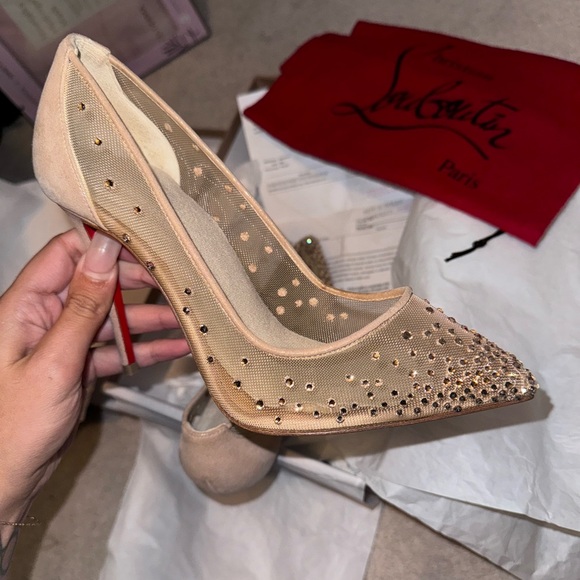 follies Strass Christian louboutin shoes - Picture 1 of 6